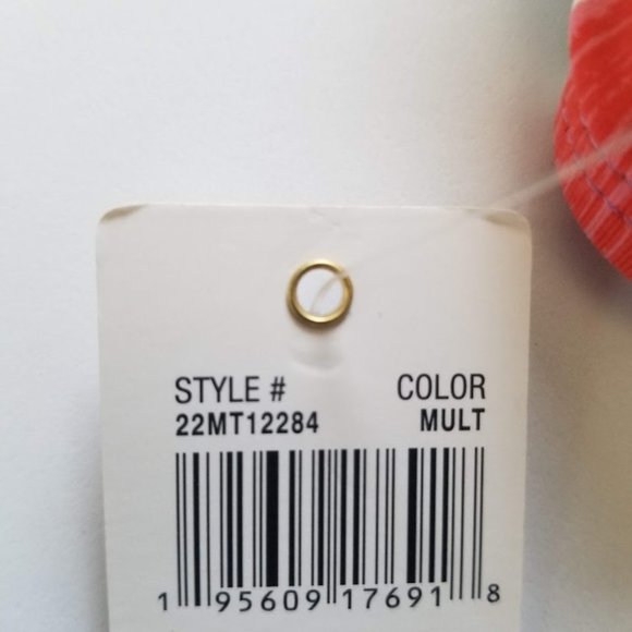 Anne Cole Painted Stripe Banded Halter Bikini Top - Picture 11 of 11